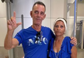 Lázaro Yuri Valle Roca muy afectado fisico y mental a raíz de las torturas del régimen comunista