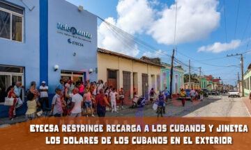 Monopolio de Etecsa limita recarga a los cubanos