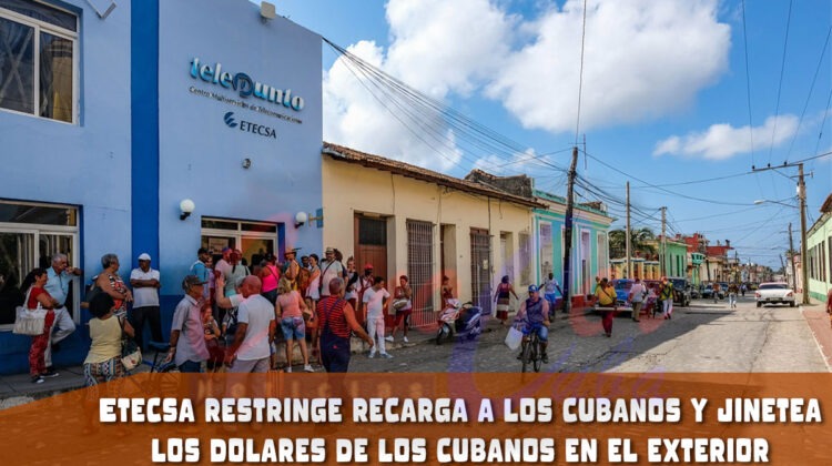 Monopolio de Etecsa limita recarga a los cubanos