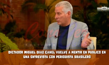 Díaz-Canel vuelve a mentir en entrevista con periodista brasileño