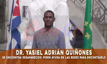Cubanos ppiden ayuda en redes sociales para encontrar al Dr. Quiñones