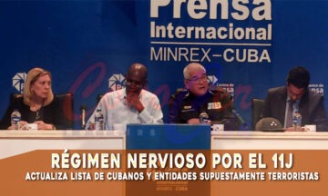 Régimen de Cuba con nervios por el 11J