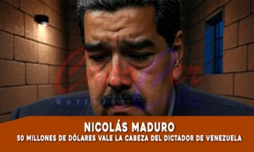 Recompensa de 50 millones por la cabeza del dictador venezolano Nicolás Maduro