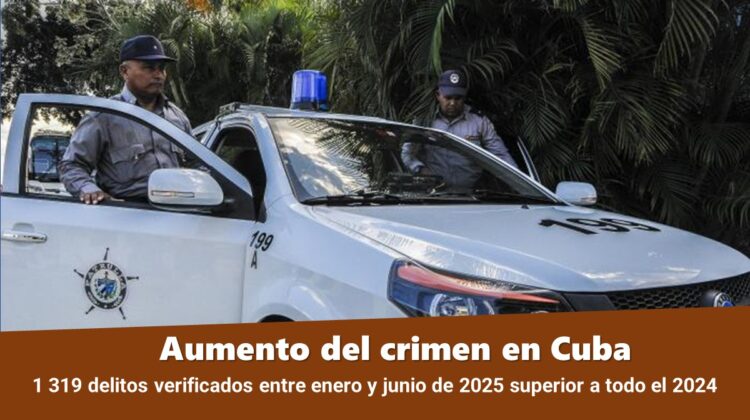 El crimen en Cuba va en aumento