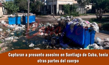 Detenido presunto asesino en Santiago de cuba