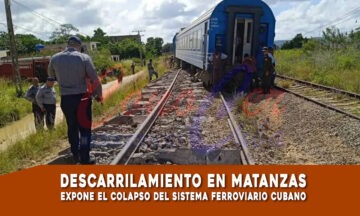 Descarrilamiento en Matanzas