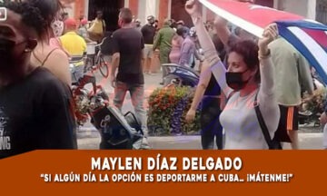 Maylen Díaz reitera que no volverá a Cuba