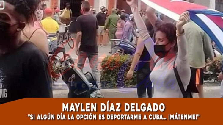 Maylen Díaz reitera que no volverá a Cuba