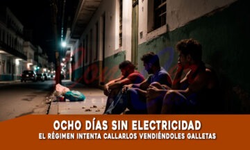 Ocho días sin electricidad en Cárdenas