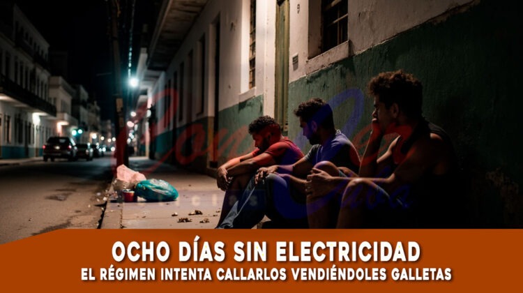 Ocho días sin electricidad en Cárdenas