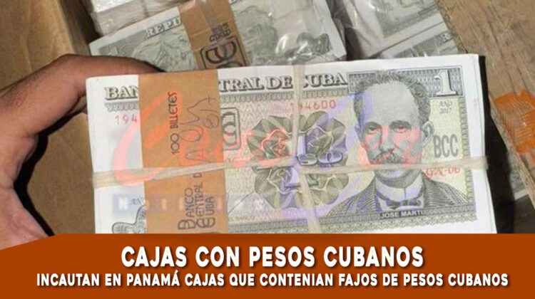 Panamá incauta cajas de dinero cubano declarados como libros