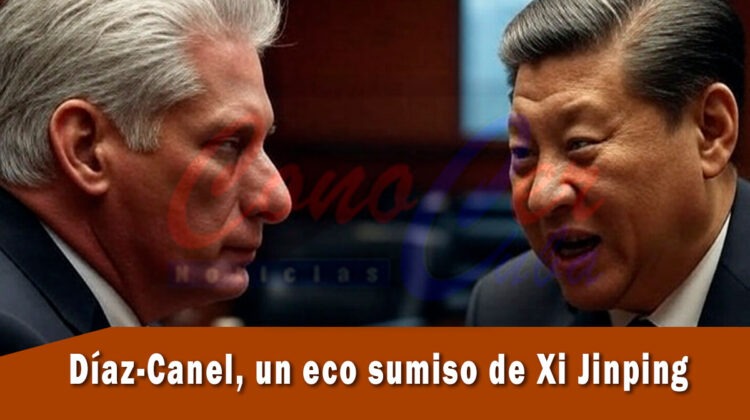 Díaz-Canel muestra su sumisión ante Xi Jinping