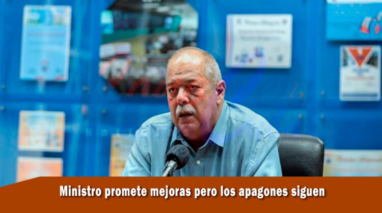 Ministro cubano justifica los constantes apagones en Cuba