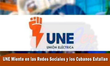 UNE miente descaradamente en redes sociales