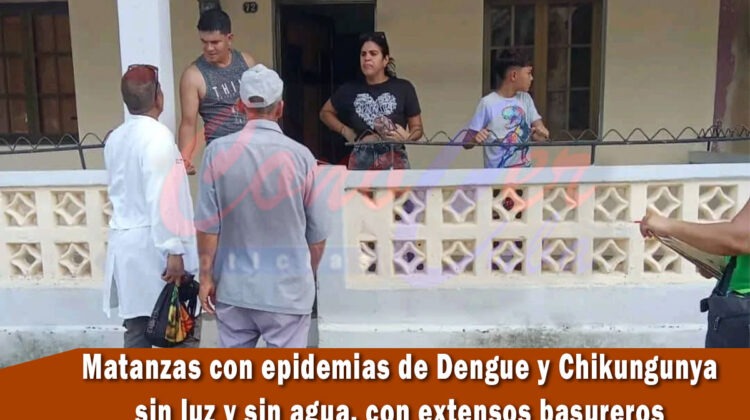 Matanzas con grandes brotes de virus en medio de la crisis actual