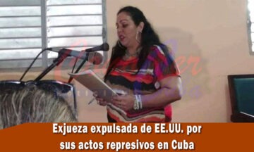 exjueza castrista deportada a Cuba
