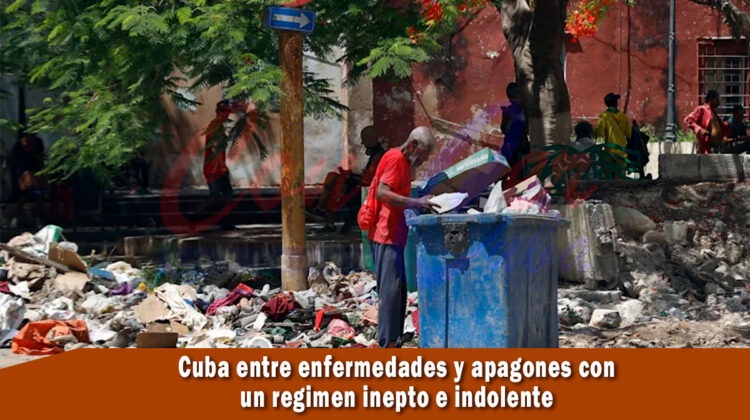 Cuba un país entre basura