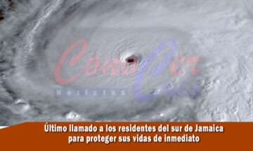 Huracán Melissa golpeará con fuerzas Jamaica