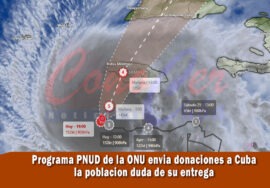 PNUD envia donaciones para cuba ante la llegada del huracán Melissa