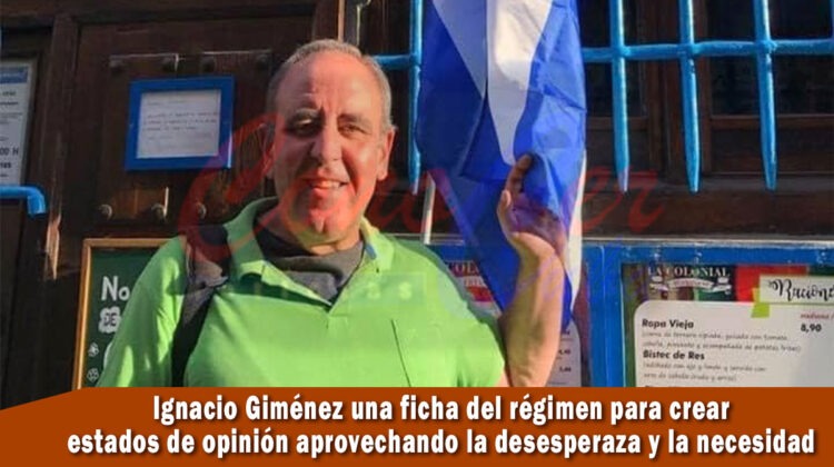 Ignacio Giménez una de las fichas del régimen de Cuba
