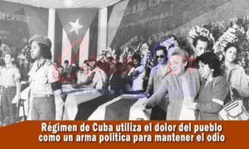 Opositora critica como el régimen utiliza el dolor del pueblo