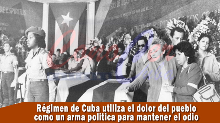 Opositora critica como el régimen utiliza el dolor del pueblo