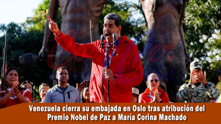 Venezuela cierra embajada en Oslo