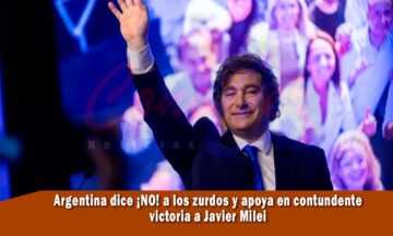 Victoria contundente de Javier Milei