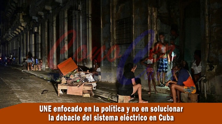 Cuba en medio de apagones constantes mientras UNE se encuentra inmersa en la política