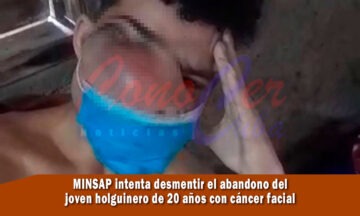 MINSAP intenta desmentir caso de joven con cáncer facial