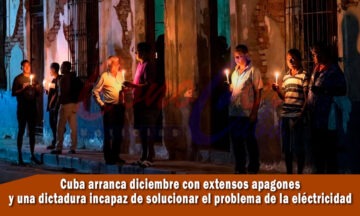 Cuba arranca diciembre entre apagones y promesas incumplidas