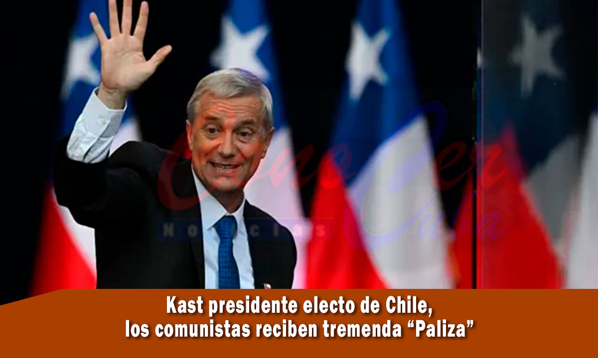 José Antonio Kast nuevo presidente de Chile