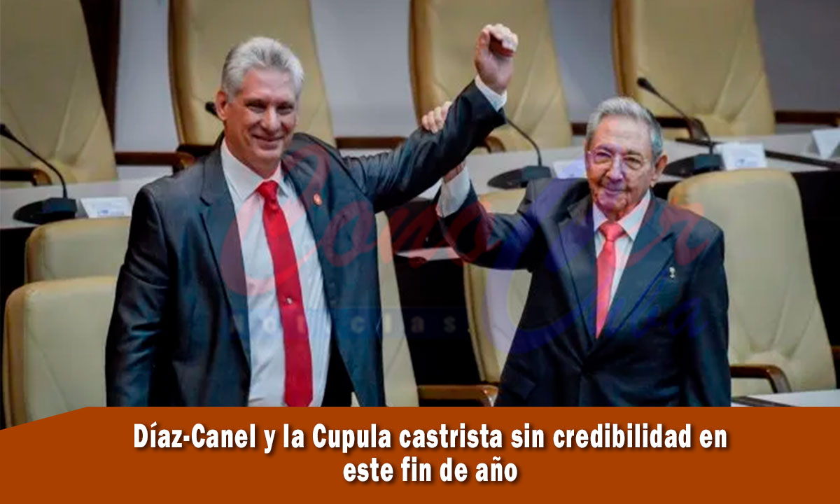 Díaz-Canel sin credibilidad este fin de año