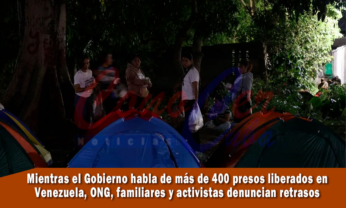 400 presos políticos han sido liberados en Venezuela