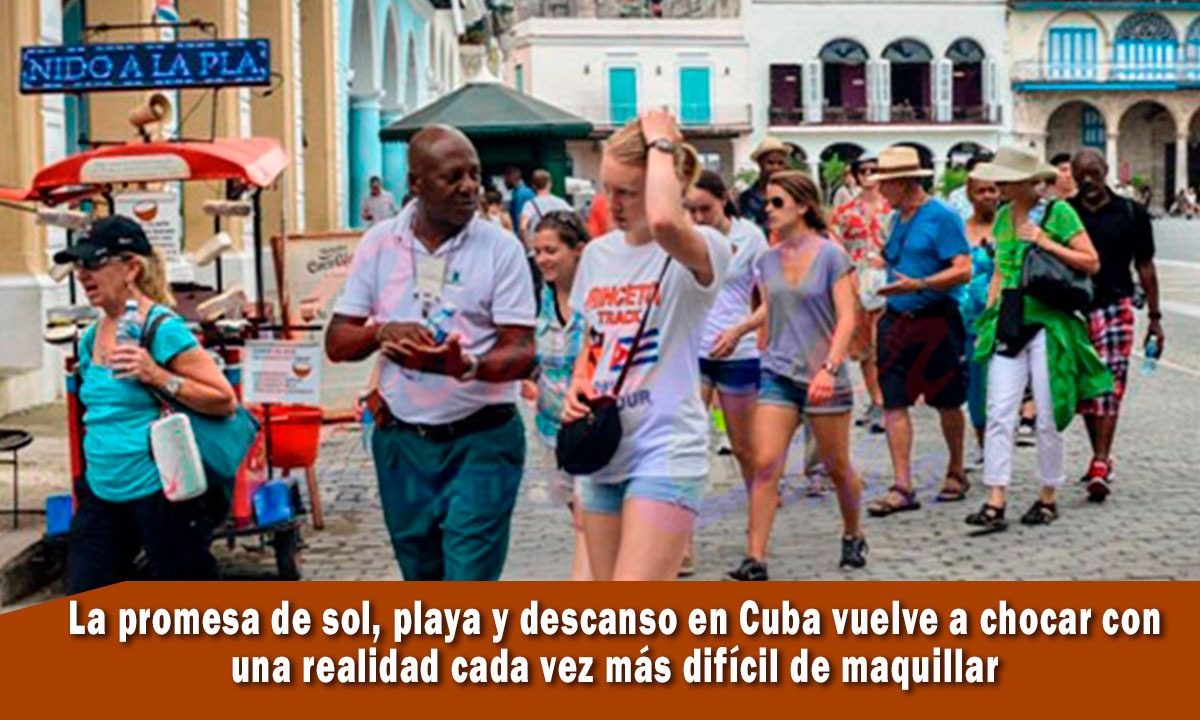 Turistas rusos huyen de Cuba por la falta de alimentos, de electricidad y el agua