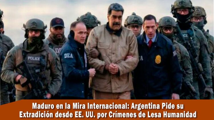 Maduro es solicitado por la justicia en Argentina