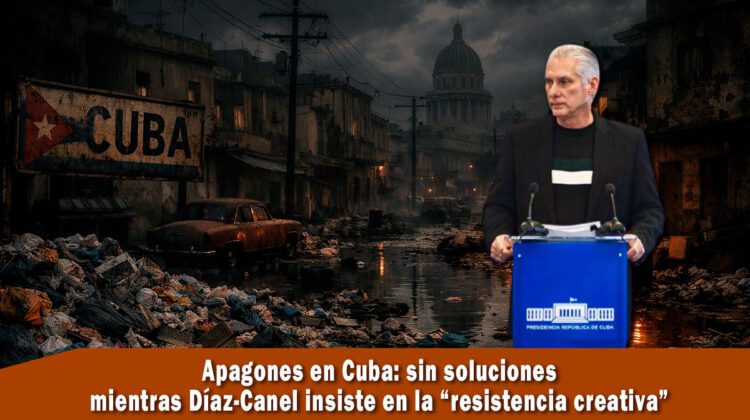 Cuba se hunde mientras Canel pide resistencia