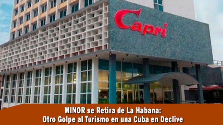 Minor abandona La Habana