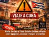 EE.UU. alerta sobre viajes a Cuba