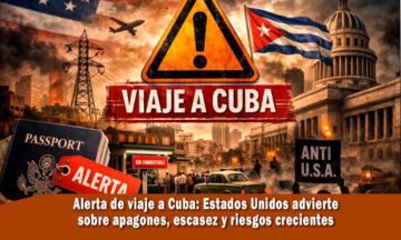 EE.UU. alerta sobre viajes a Cuba