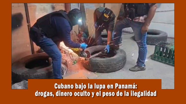 Cubanos es aprendido en Panamá por trafico de drogas