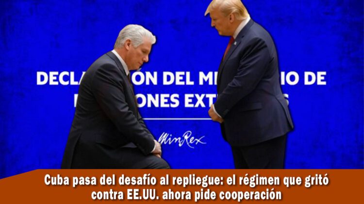 El régimen de Cuba Ofrece cooperación a Estados Unidos