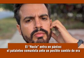 El Necio entra en pánico