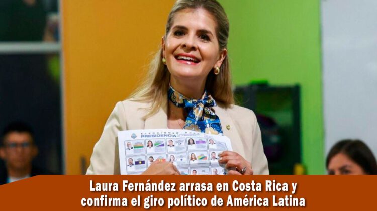Laura Fernández es la nueva presidente de Costa Rica