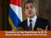 Viceministro cubano se niega a dar la libertad a presos políticos