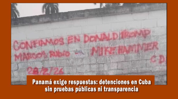 Panamá exige respuestas a Cuba