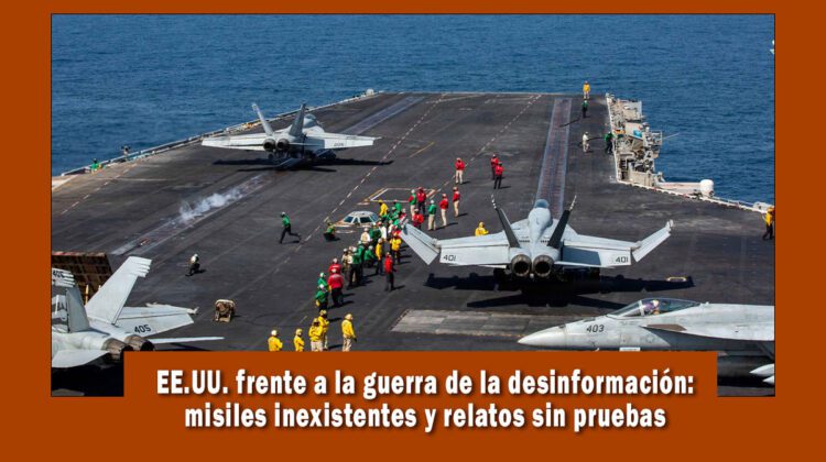 EE.UU. desmiente noticias falsas