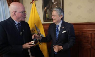 Orlando Gutierrez Boronat se reune con presidente de Ecuador Guillermo Lasso