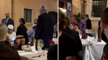 Díaz-Canel despilfarra el dinero del pueblo cubano en lujoso restaurante en Roma