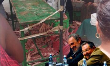 Al pueblo de Cuba le venden huesos de res sion carne mientras la cúpula celebra cumpleaños de Raúl Castro